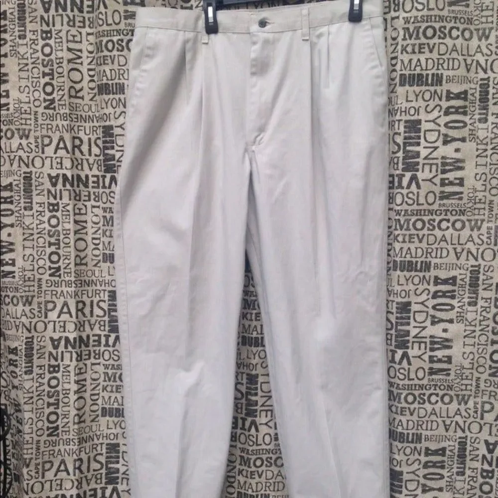 Lee Khaki Mens Slacks Size 38-34